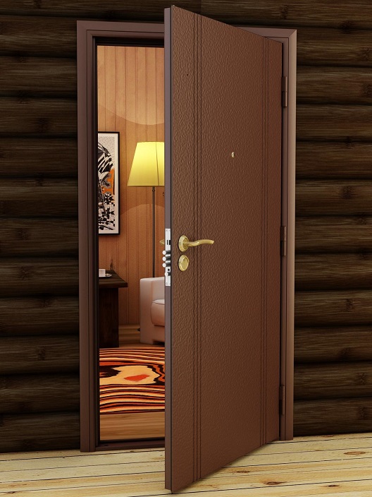Двери DoorHan цвет RAL 8017 (коричневый) - Дом Комплект Волгоград 